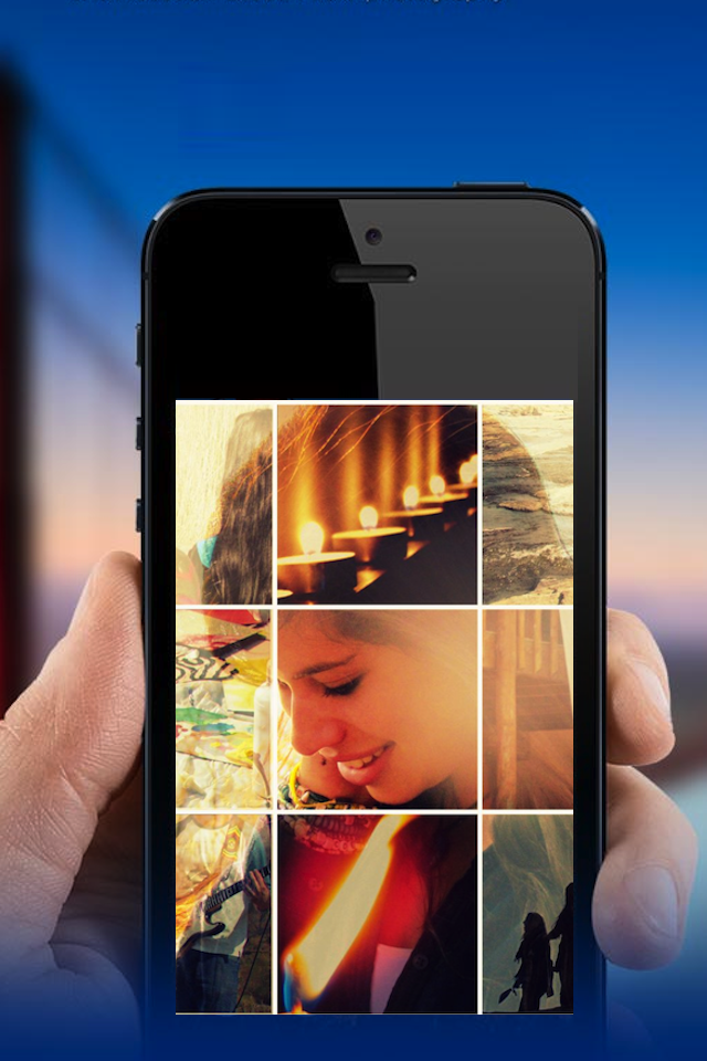 Как сделать из нескольких фотографий одну в iphone